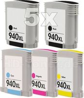 5x TINTE PATRONEN für HP 940XL OFFICEJET
