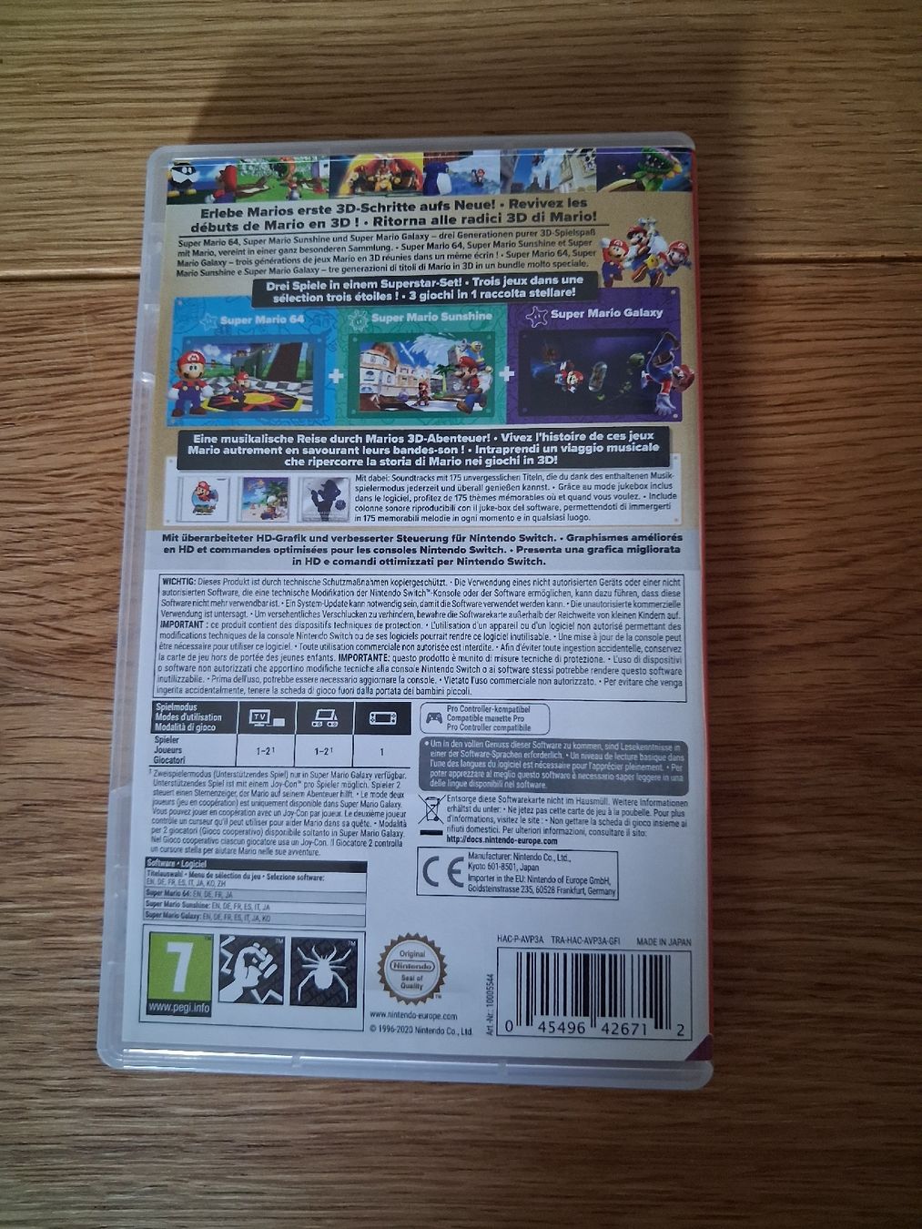 Nintendo Jeux: super mario 3D all star Nintendo switch  – D'occasion à Mayens-De-Chamoson par arvine29 1