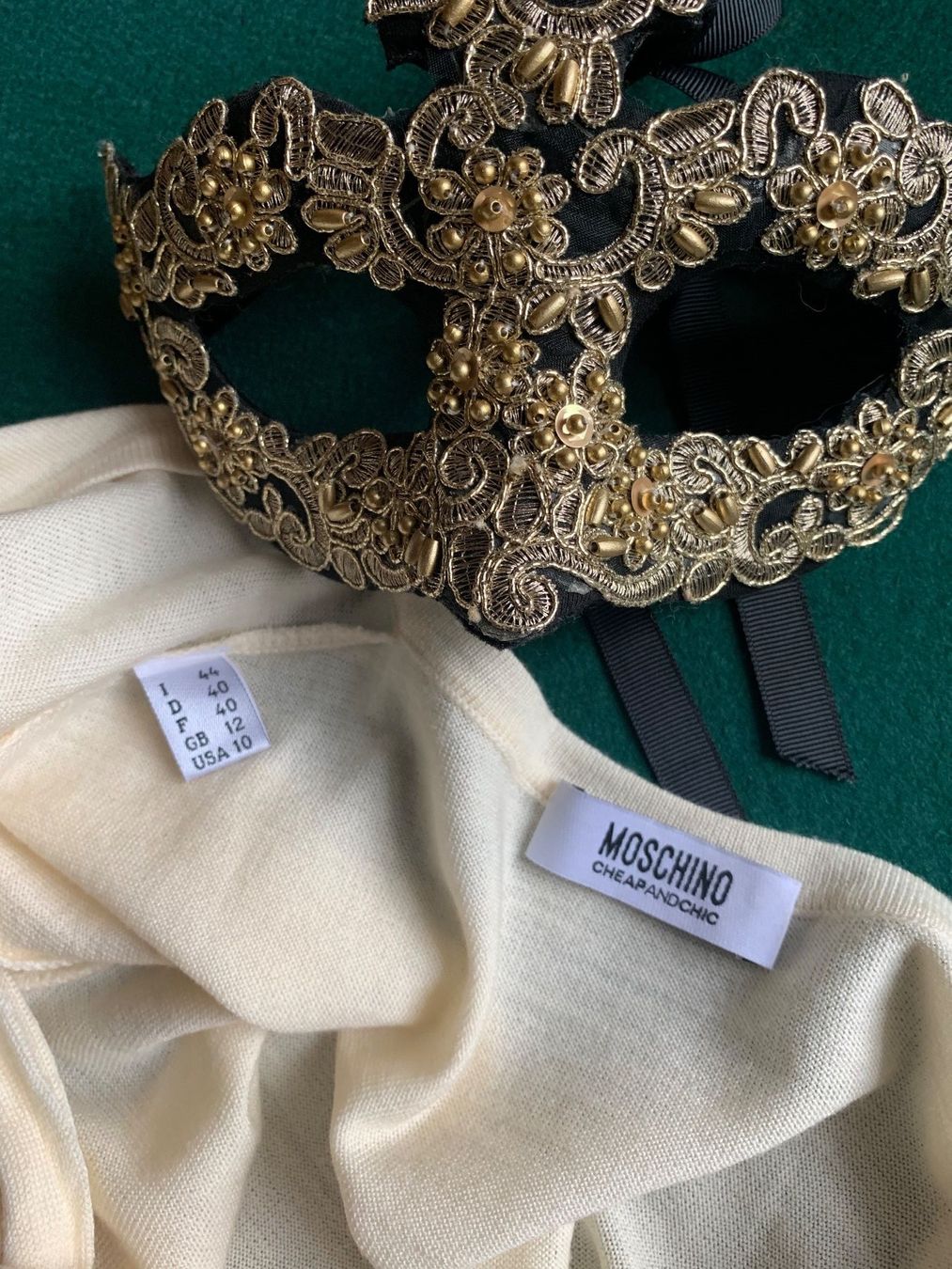 Moschino Pullover & Sweatshirts: MOSCHINO 100% Schurwolle Pullover  Gr. 44 IT /  NEU – Neu (gemäss Beschreibung) aus Interlaken von Bona55 4