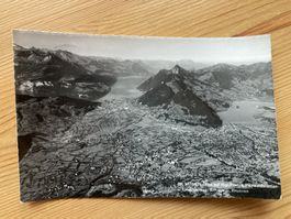Gr. Mythen - Blick auf Rigi u. Pilatus - Schwyz - AK 1951