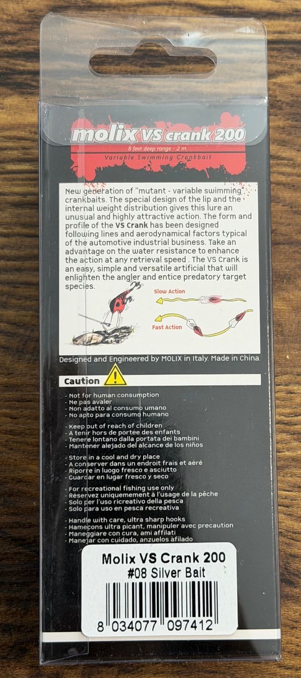Esche: Molix VS Crank 200 – Crankbait – Nuovo e nell'imballaggio originale da Widnau venduto da Fishingtackle_Oggy 3