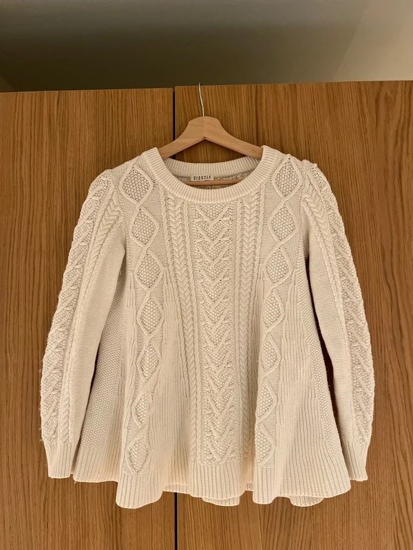 Claudie Pierlot Maglioni & Felpe: Claudie Pierlot Strickpullover Gr. 36, Offwhite – Usato da lugano venduto da alf_z69v