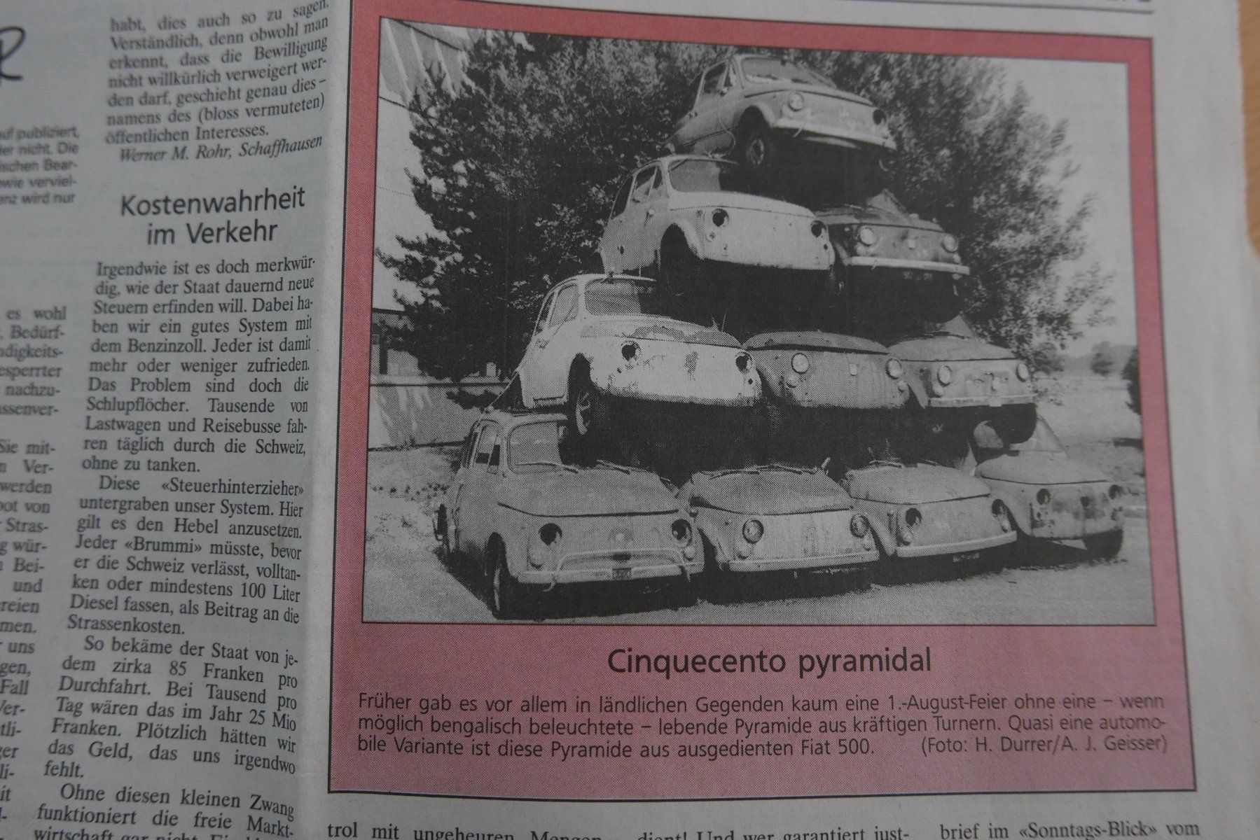 Riviste & Magazine: Zeitschriftenartikel Auto Technik mit Bildern – Usato da Rotkreuz venduto da nigal 9