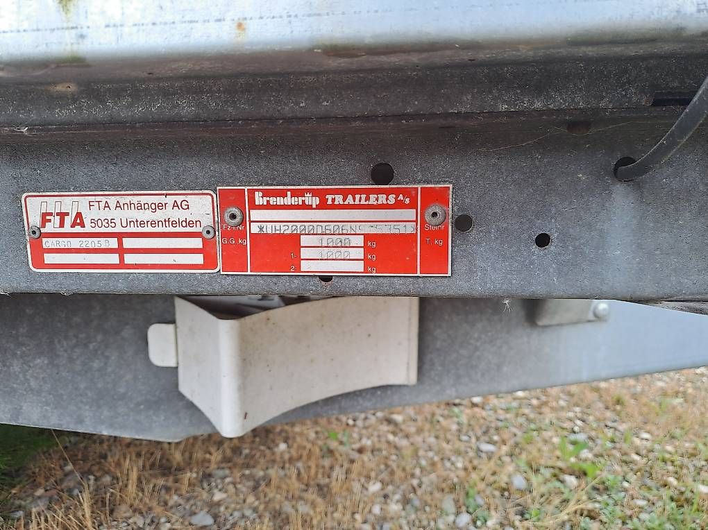 Brenderup Rimorchi: Sachentransportanhänger – Usato da Melchnau venduto da LUPUS-Offroad 1