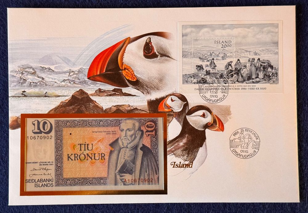 Banknotenbrief Island (Gebraucht) in Andwil SG für CHF 5 – mit ...