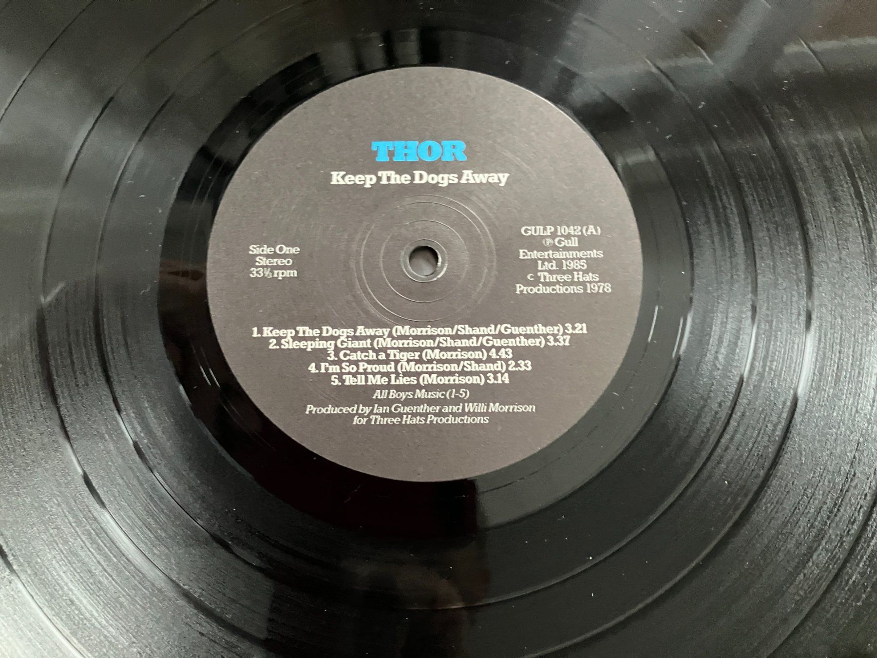 Dischi in vinile: Thor – Usato da Aarwangen venduto da Jukebox3 5
