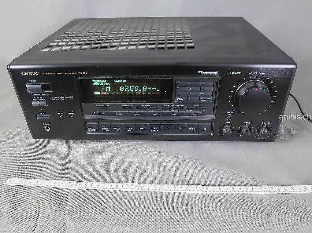 Onkyo Receiver: Onkyo TX-SV9041 Stereo/Dolby Surround Receiver – Gebraucht aus Zürich von axolottchen 3