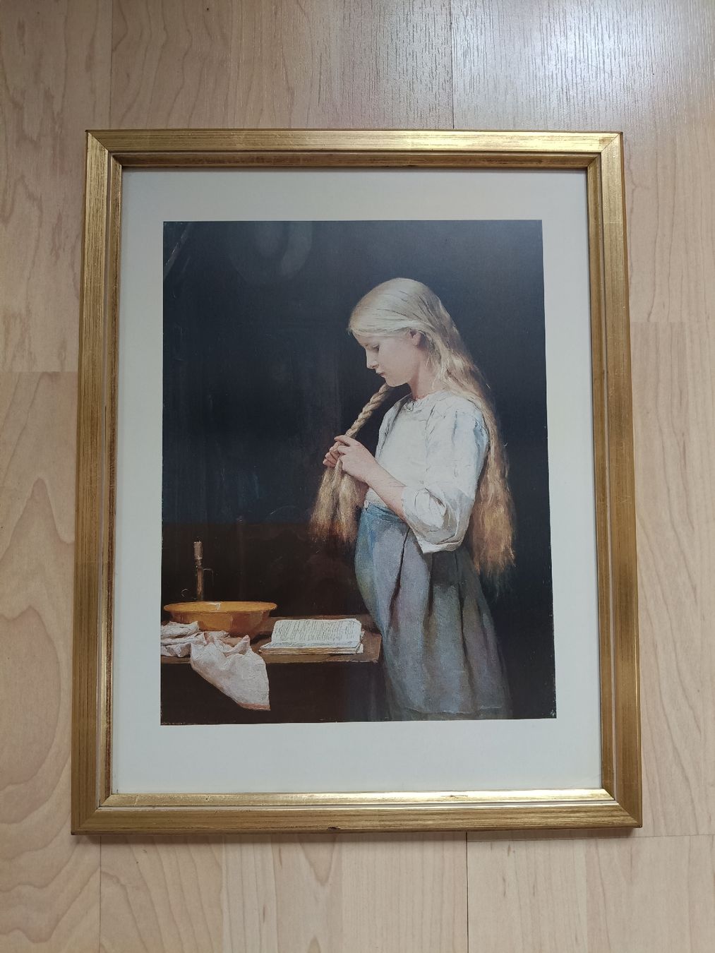 Dipinti: Albert Anker Gemälde mit Goldrahmen – Usato da Adliswil venduto da Vimovi