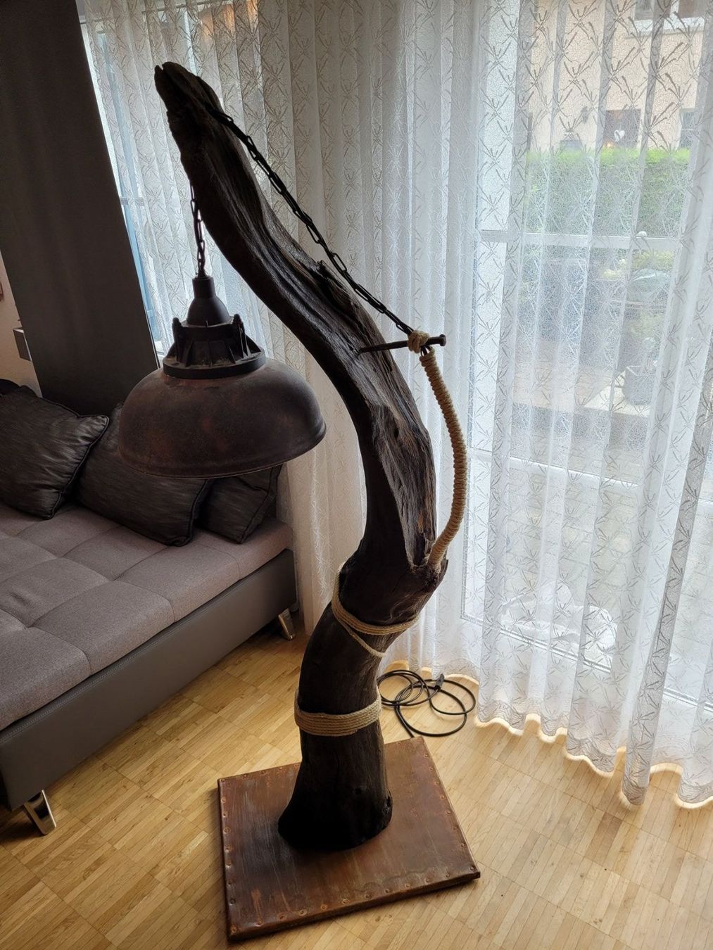 Lampade: Schwemmholz Stehlampe – Usato da Bretzwil venduto da Carmelita93 1