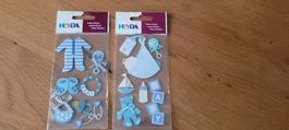 Heyda Deko-Sticker Baby Junge neu