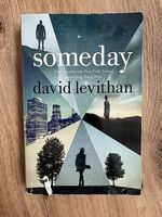 Buch "someday" von David Levithan auf Englisch