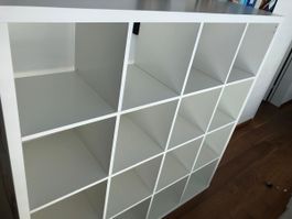 IKEA Kallax Regal weiss 4x4 Faecher