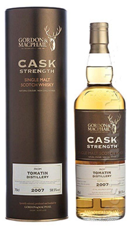 Tomatin Spirituosen: TOMATIN 2007/2017 G&M CS 58.5% – Neu und originalverpackt aus Wöschnau von Vinsale