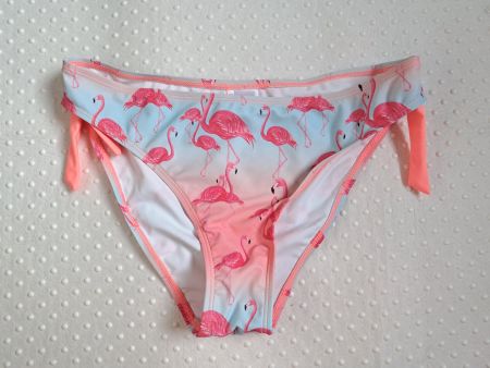 Neue Manor Bikini-Hose, Gr. 164, Flamingos