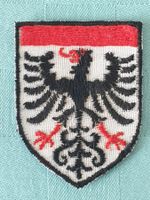 Vintage Badge Wappen Stadt Aarau 4,7 ST. GALLER STICKEREI