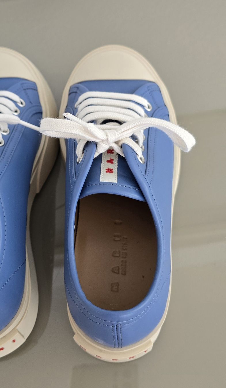 Marni Scarpe da donna: Sneaker Marni Leder Blau 37 – Nuovo (secondo la descrizione) da Untereggen venduto da cla_kb2w 5