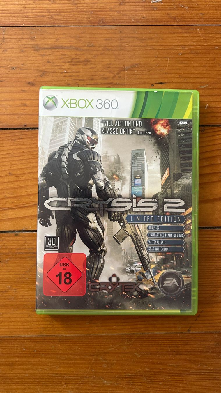 Microsoft Jeux: Crysis 2 | Multilingue | Xbox 360 – D'occasion à Alle par protokollstudio