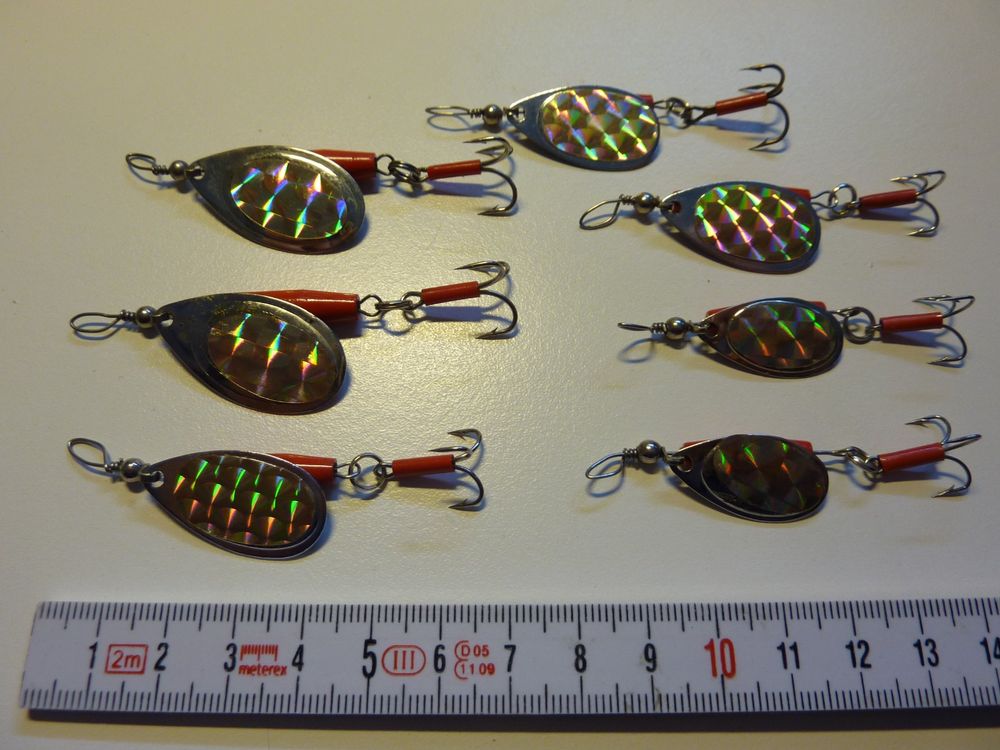 OriGlam Fliegenfischen Set - 10 Handgefertigte Fliegen Köder