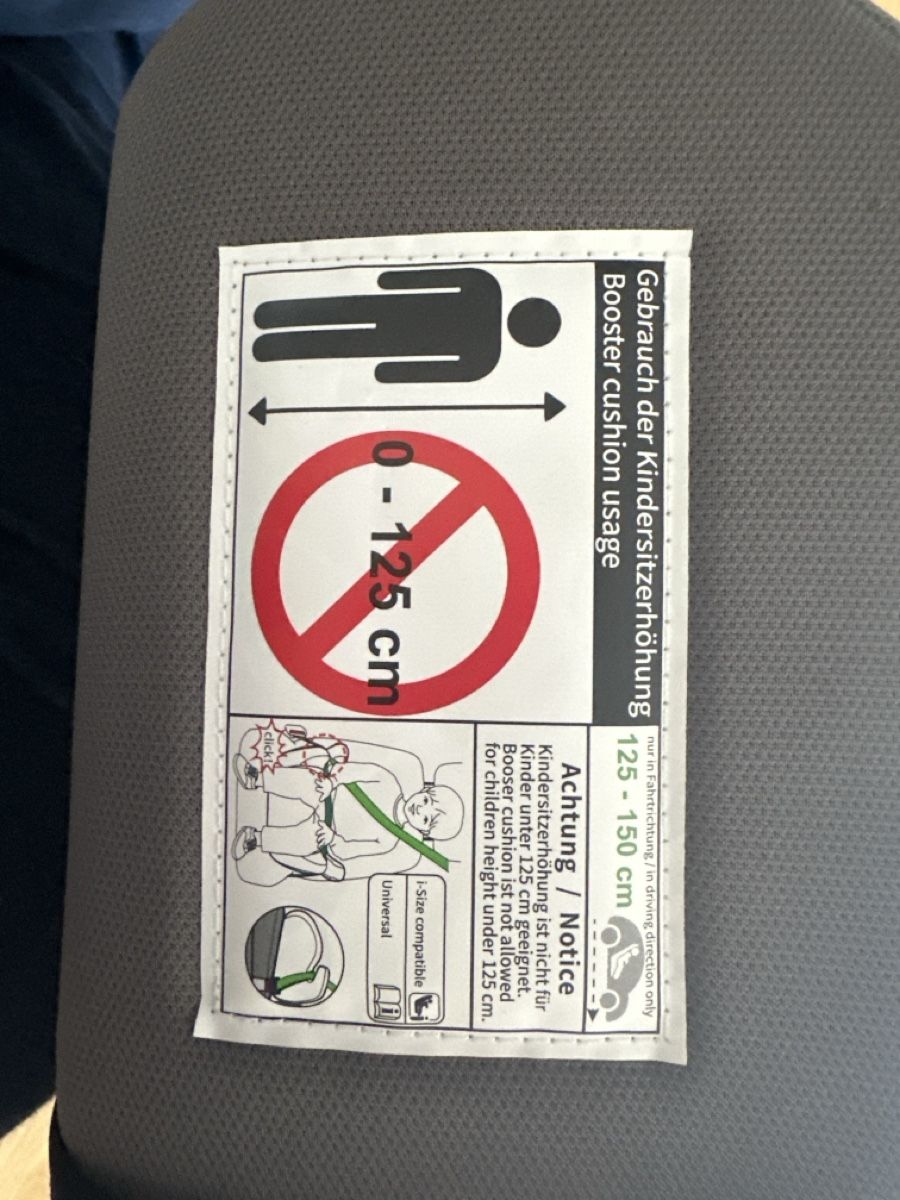 Seggiolini per auto: Kindersitzerhöhung Max Junior i-Size – Usato da Mörschwil venduto da tweety9402 1