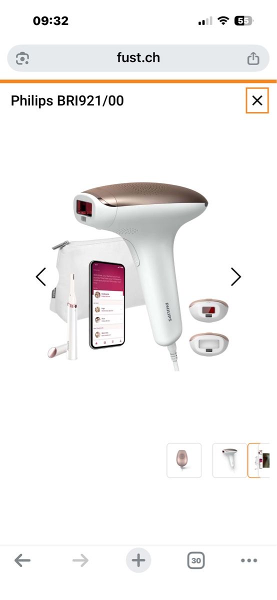 Philips Epilatori: IPL Philips BRI921/00 – Nuovo (secondo la descrizione) da Solothurn venduto da kar_kz9b 2