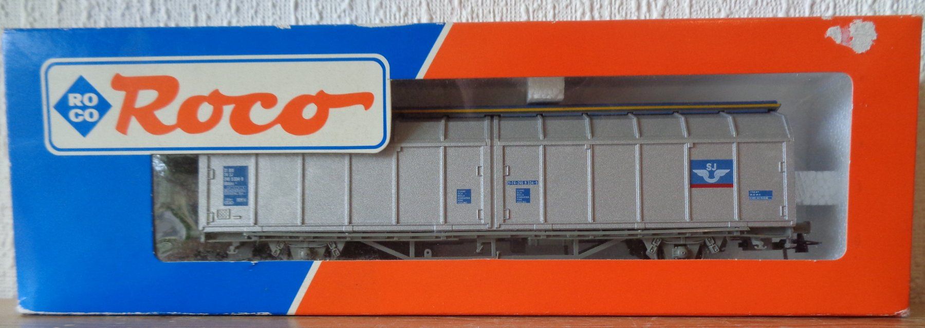 Roco Modellini di ferrovie: Roco 46456, Schiebewandwagen der SJ, H0 – Usato da Arbon venduto da lyres 6
