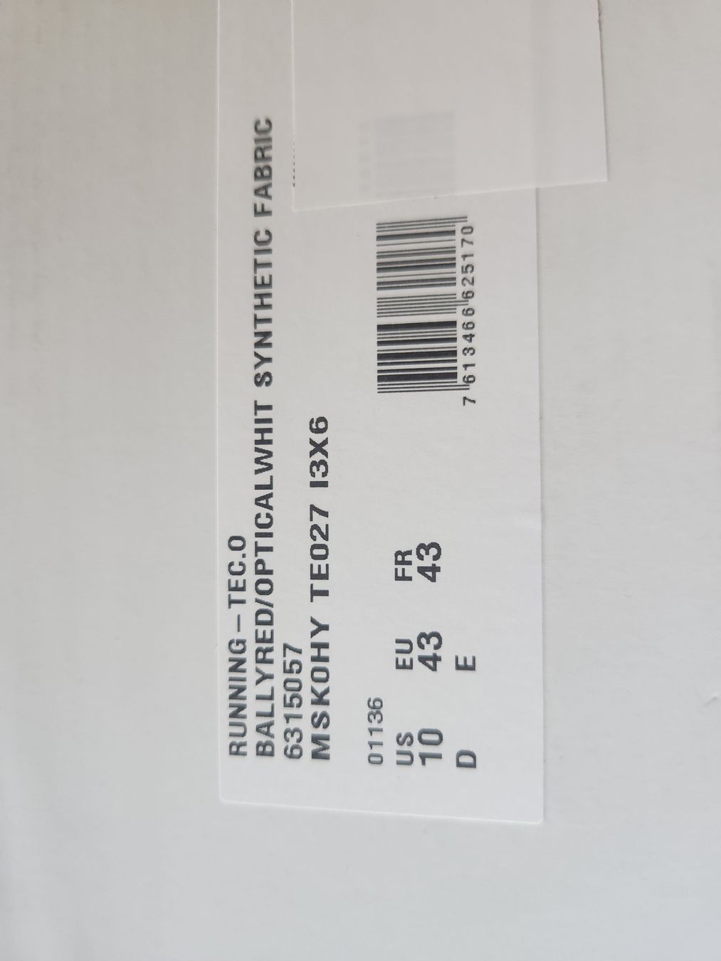 Bally Scarpe da uomo: Bally Running-Tec BALLYRED/OPTICALWH 43 Neu  – Nuovo (secondo la descrizione) da Niedergösgen venduto da Eva2410 8