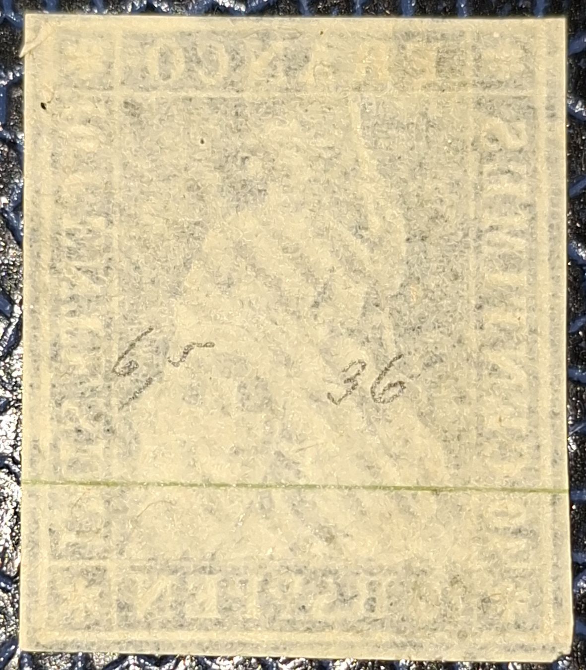 Alle Briefmarken: Strubel 23A2.b mit Attest kat. 950.- – Gebraucht aus Balgach von SIMEON27 1