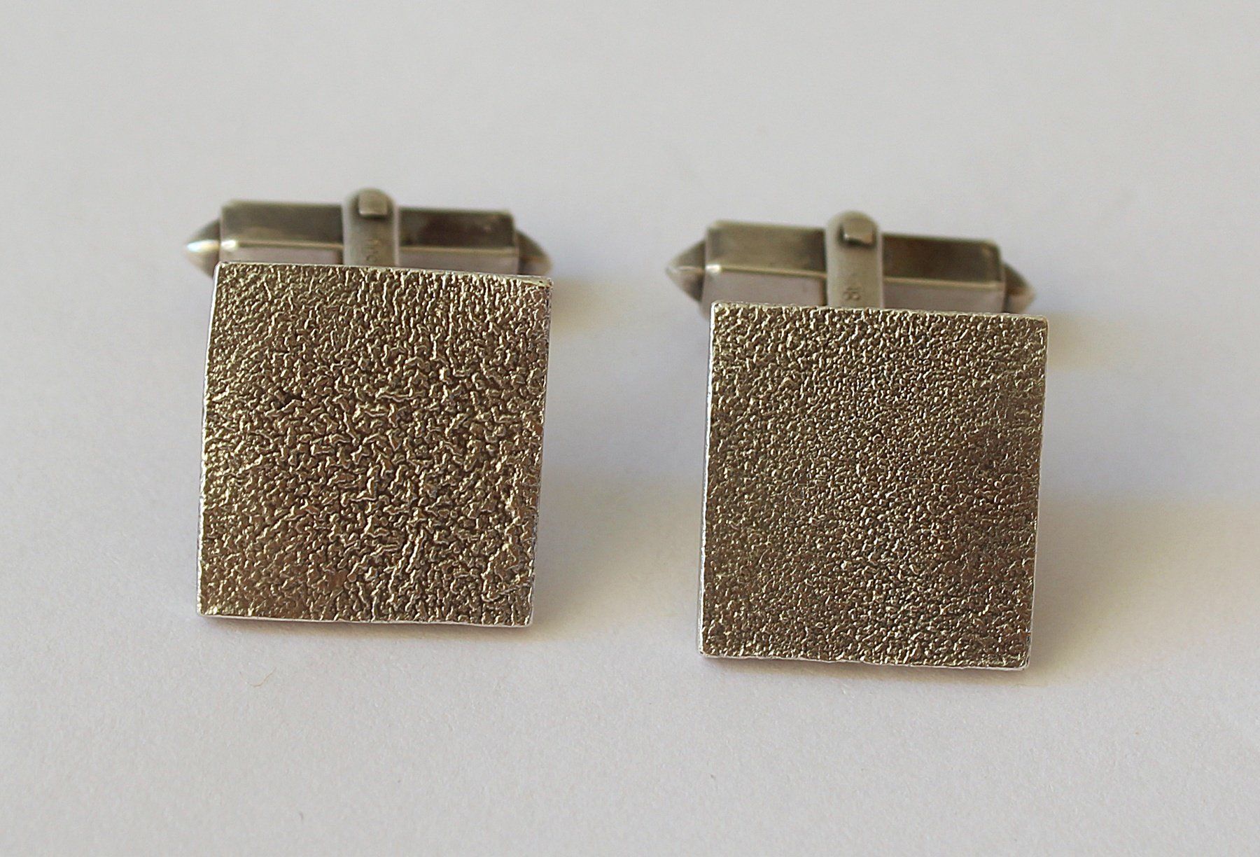 Gemelli: Vintage Paar Manschettenknöpfe Silber 800 – Usato da Zürich venduto da Auctionata