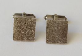 Vintage Paar Manschettenknöpfe Silber 800