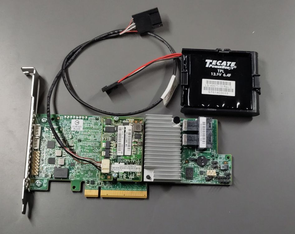 Intel 4Port LSI3108 PCIe x8 Gen3 12Gb/s RAID Controller Kaufen auf