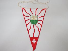 Wimpel Waadt/Vaud Liberté et Patrie bestickt Swiss made