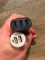 USB Ladegerät 3-Port und 2-Port Autoadapter neu