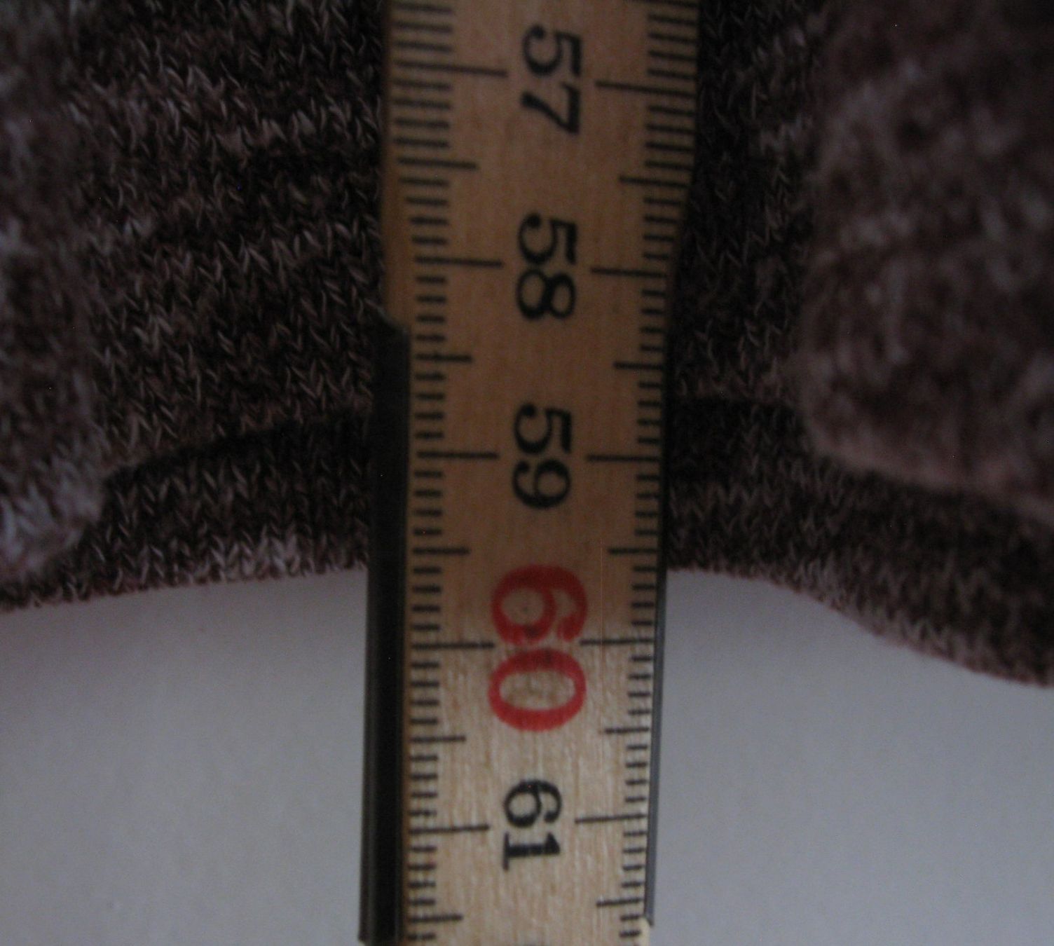 Maglioni & Felpe: Pullover mit 3/4 Ärmel weinrot meliert Gr. L – Usato da Flüelen venduto da Diversicum-Curvy 2