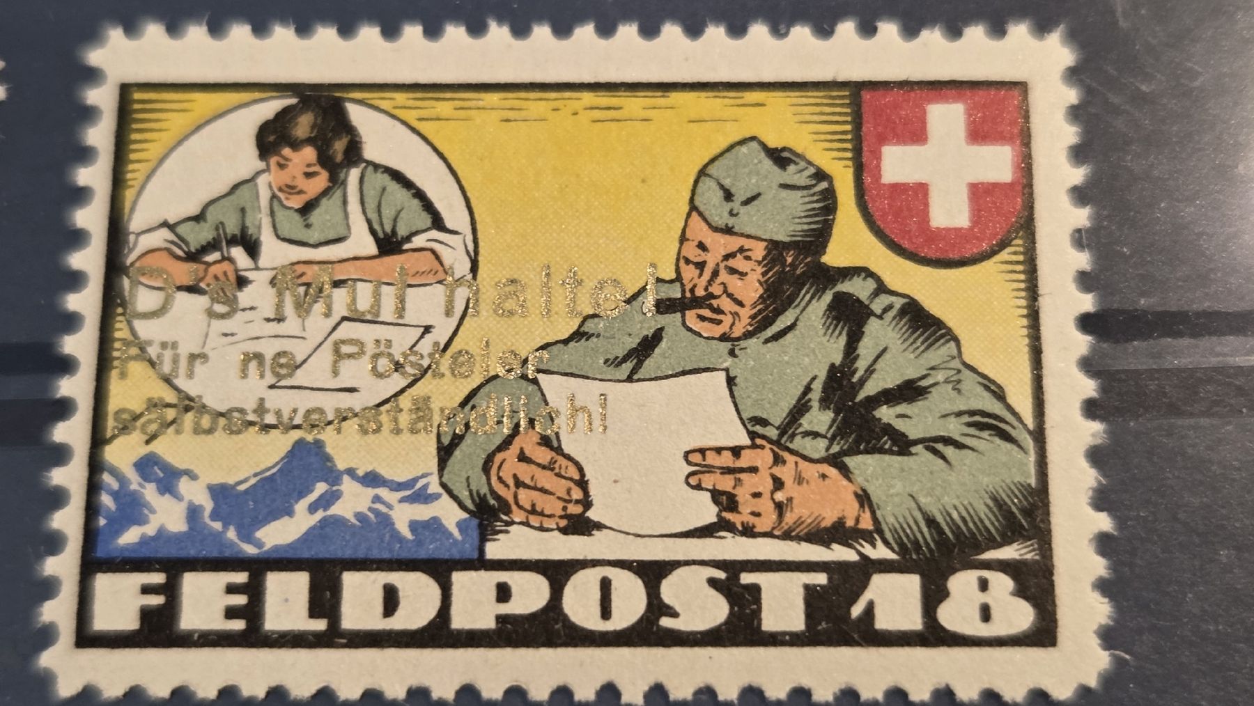 Tutti i francobolli: Feldpost Nr. 13 und 14 KW 125 – Usato da Arni AG venduto da Moth68 2