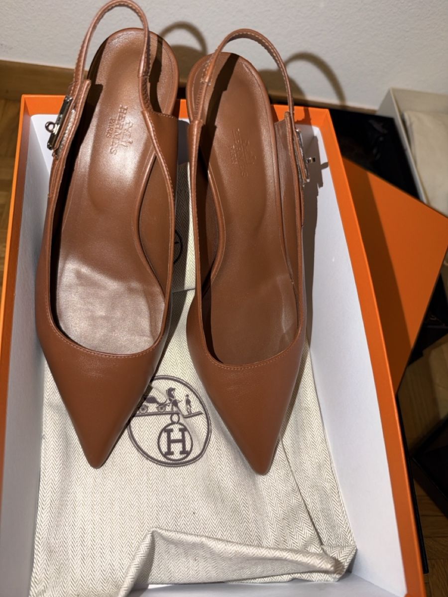 Hermès Damenschuhe: Hermès leather shoes – Gebraucht aus Genève von val_rp9x 1