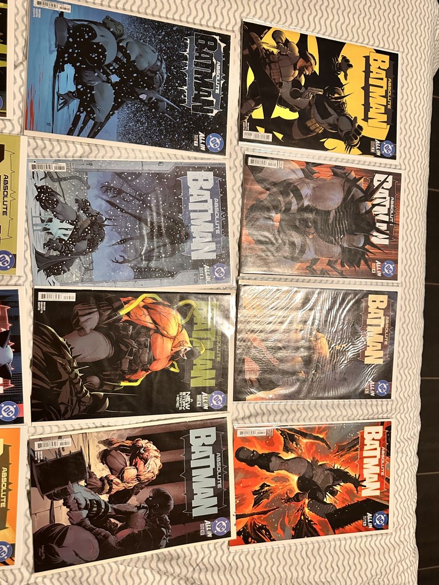 Fumetti: Absolute Batman Full Run 1-17 with Variants (missing 1 and3) – Usato da Gattikon venduto da 386ComicEmpire 1