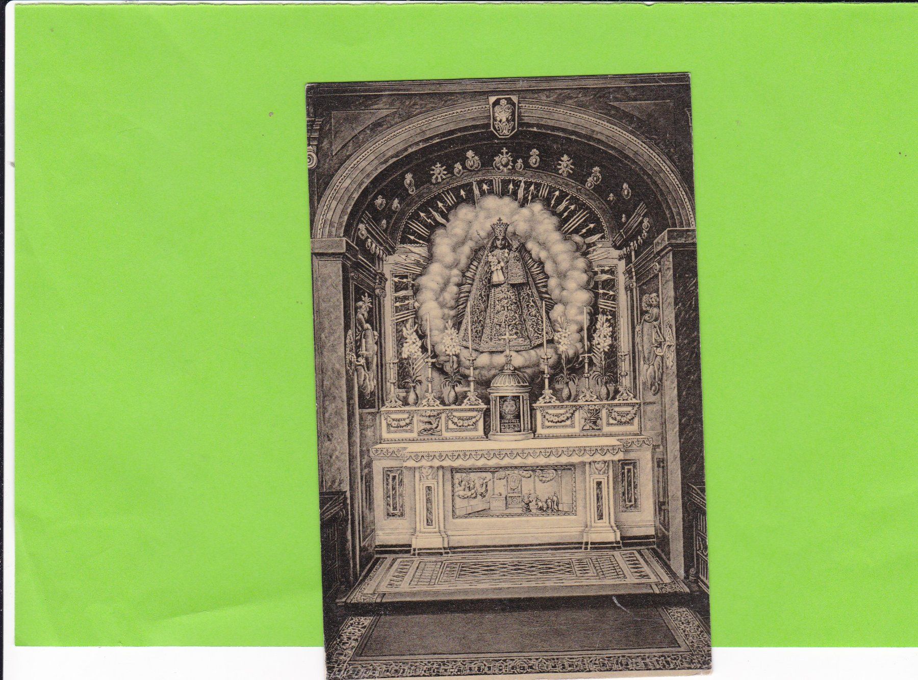 Cartoline postali: Einsiedeln-Marienbild – Usato da St. Peterzell venduto da neckertal