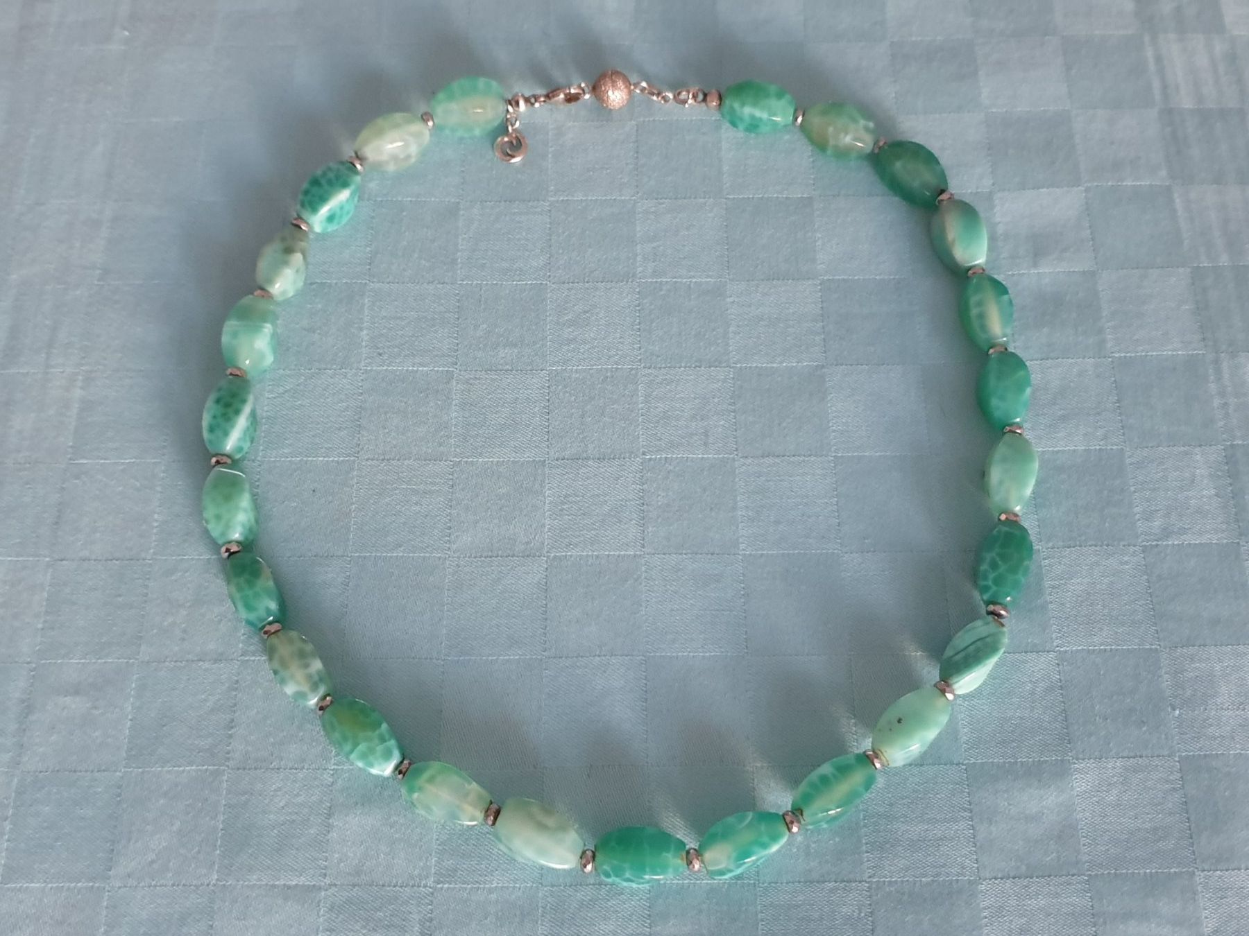 Catenine: Kette Steinkette Verschluss 925 Silber – Usato da Mörschwil venduto da spirspi