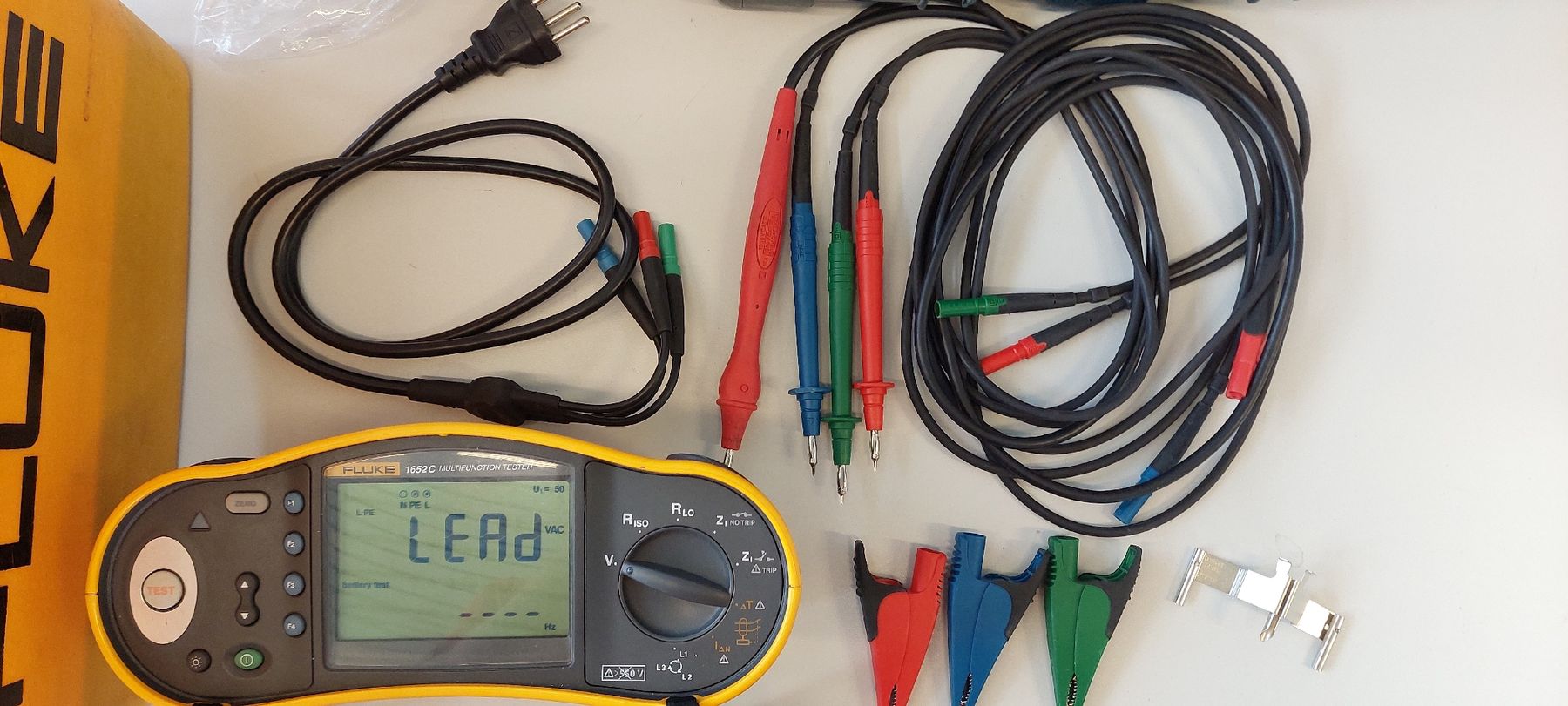 Fluke Misurare: Fluke 1652 C NIV Installationstester – Usato da Rapperswil SG venduto da Indoc