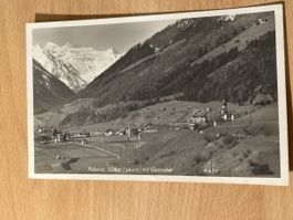 Alte Ansichtskarte Fulpmes Stubaital mit Gletscher, Top!