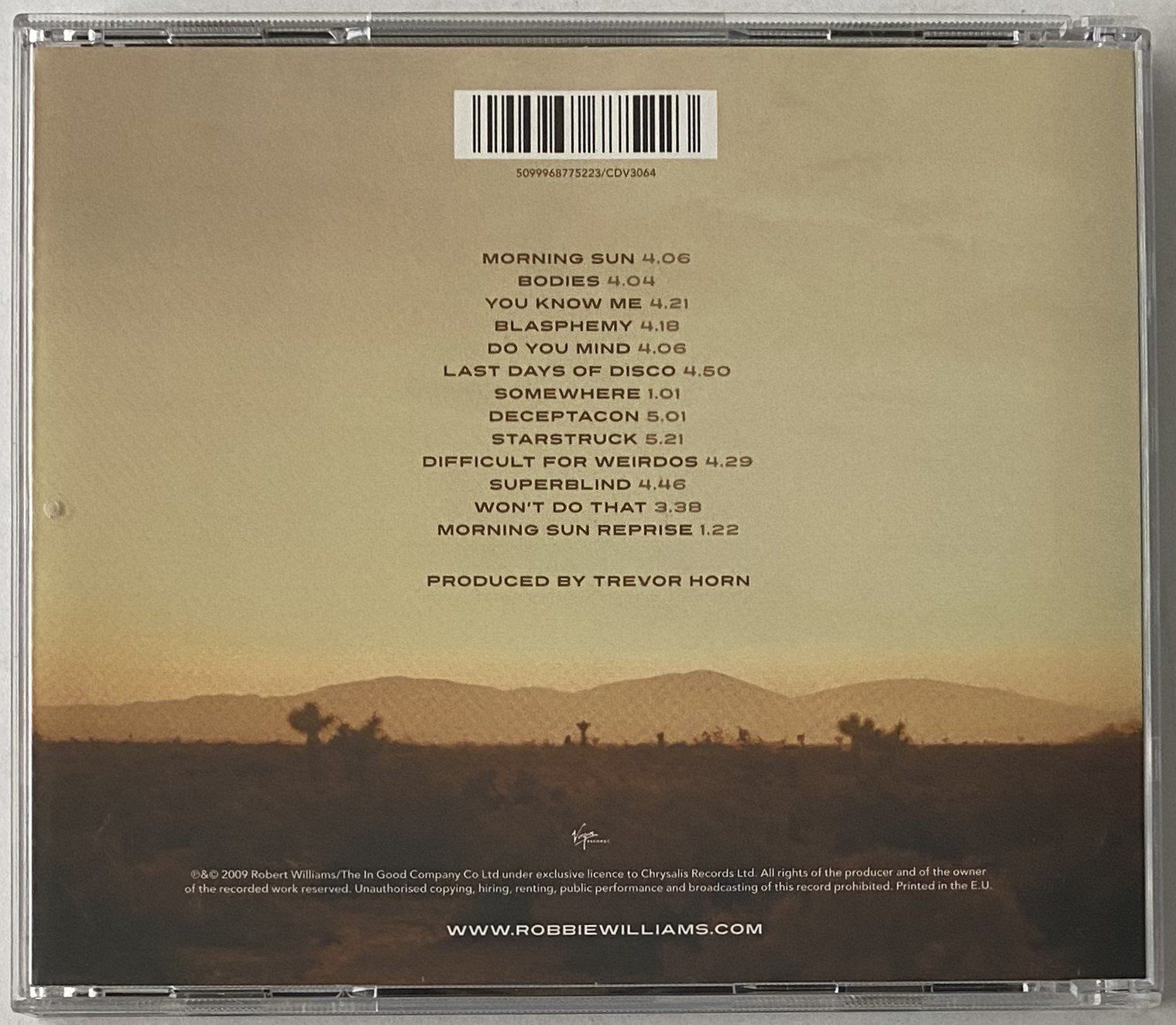 CD: Robbie Williams, Reality Killed The Video Star – Usato da Flums venduto da Asquillo 1