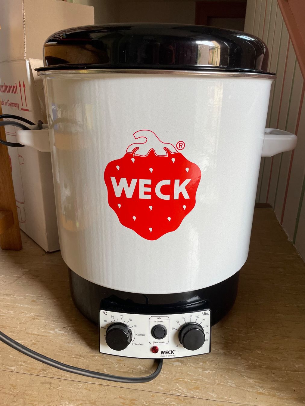 Weck Baby-Mahlzeiten: Weck Einkochautomat – Gebraucht aus Winterthur von matou.53