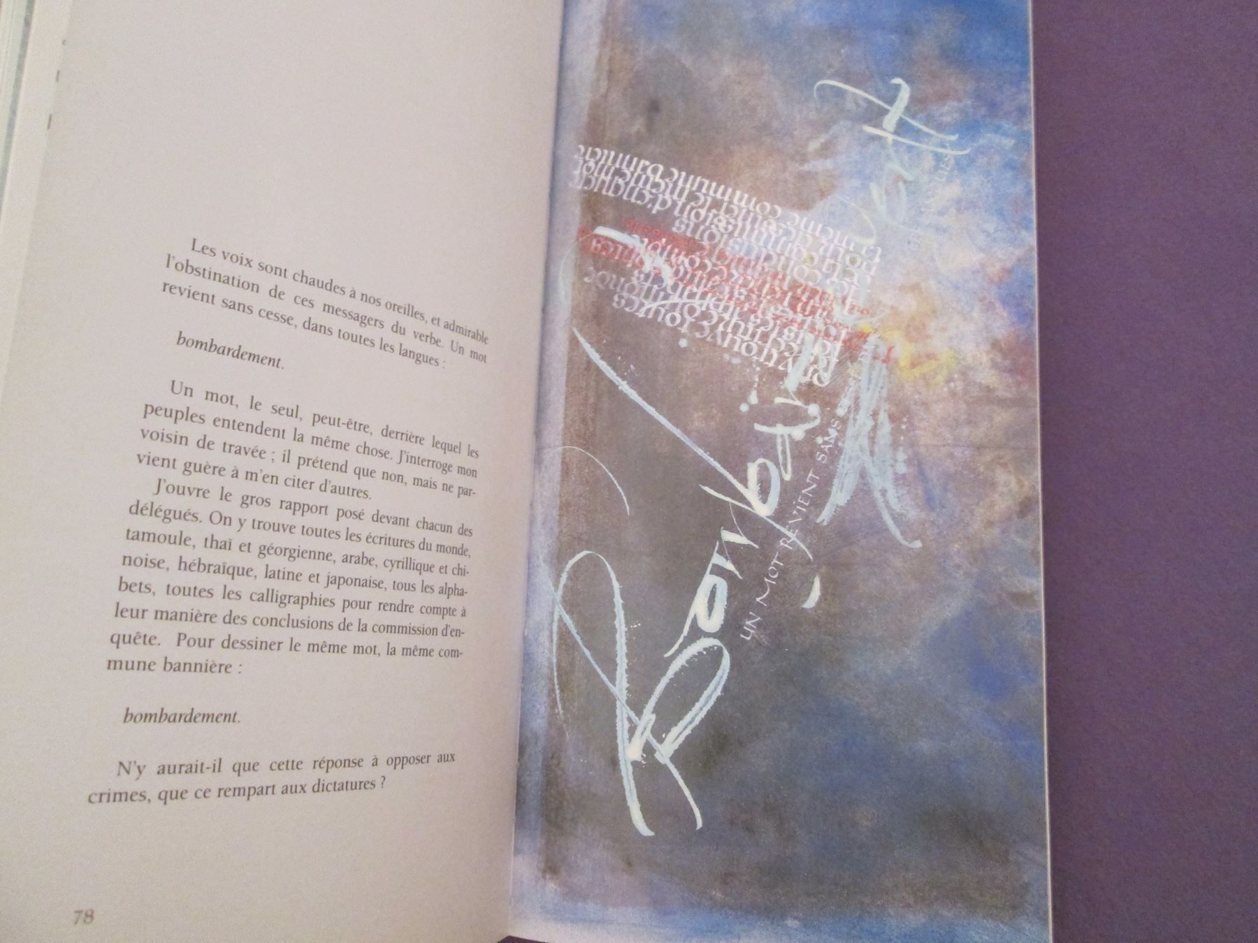 Libri: Un matin sur Babel, un soir à Manhattan – Usato da Neuchâtel venduto da Dualseele 8