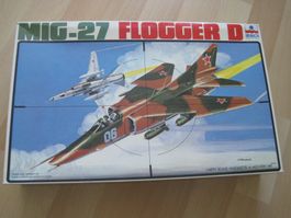 MIG 27 Flogger D  ESCI 1 Auflage 1979  Bausatz 1/48