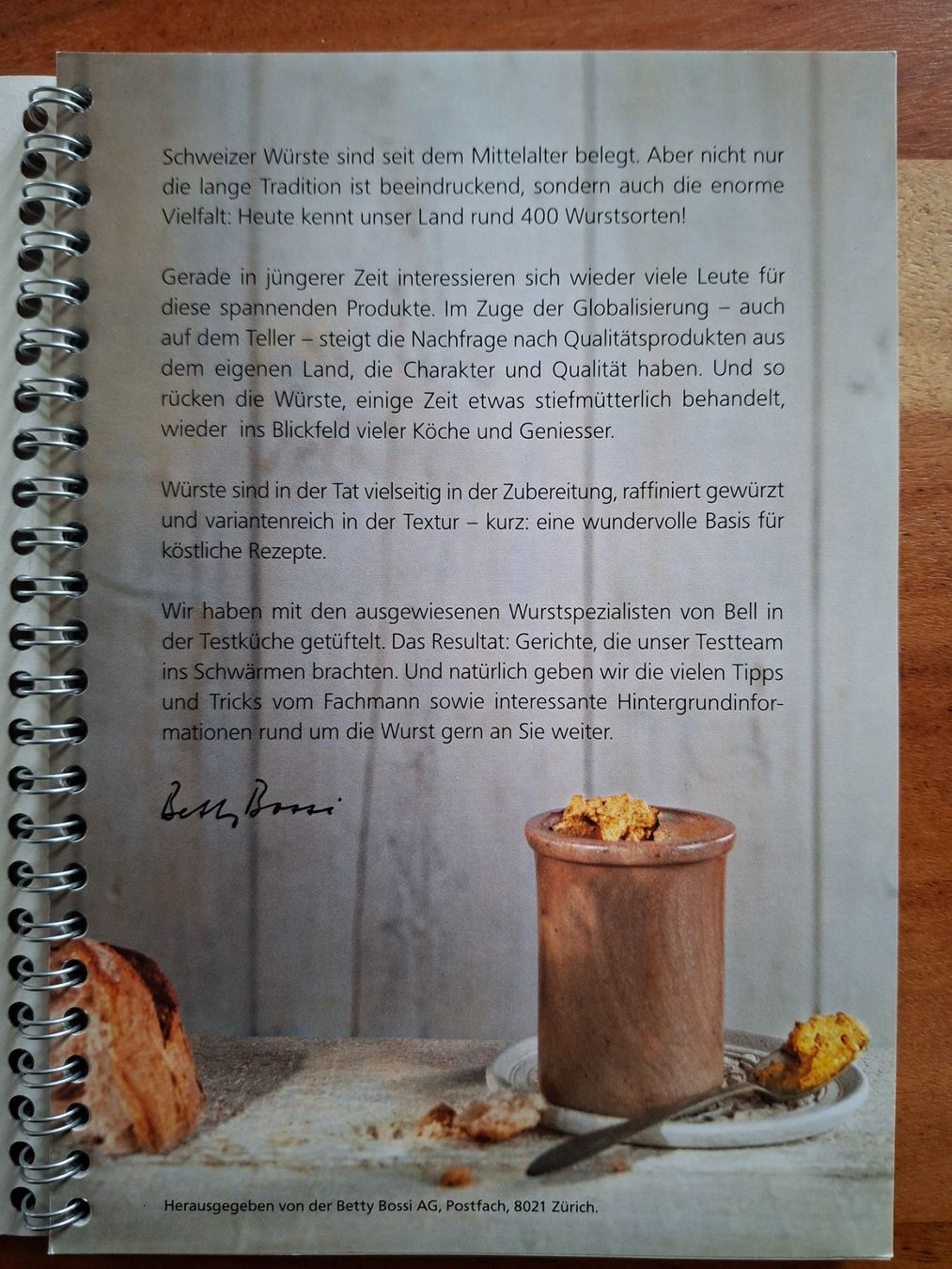 Libri: Betty Bossi; Lust auf Wurst – Usato da Boniswil venduto da Totomat-Lady2 1