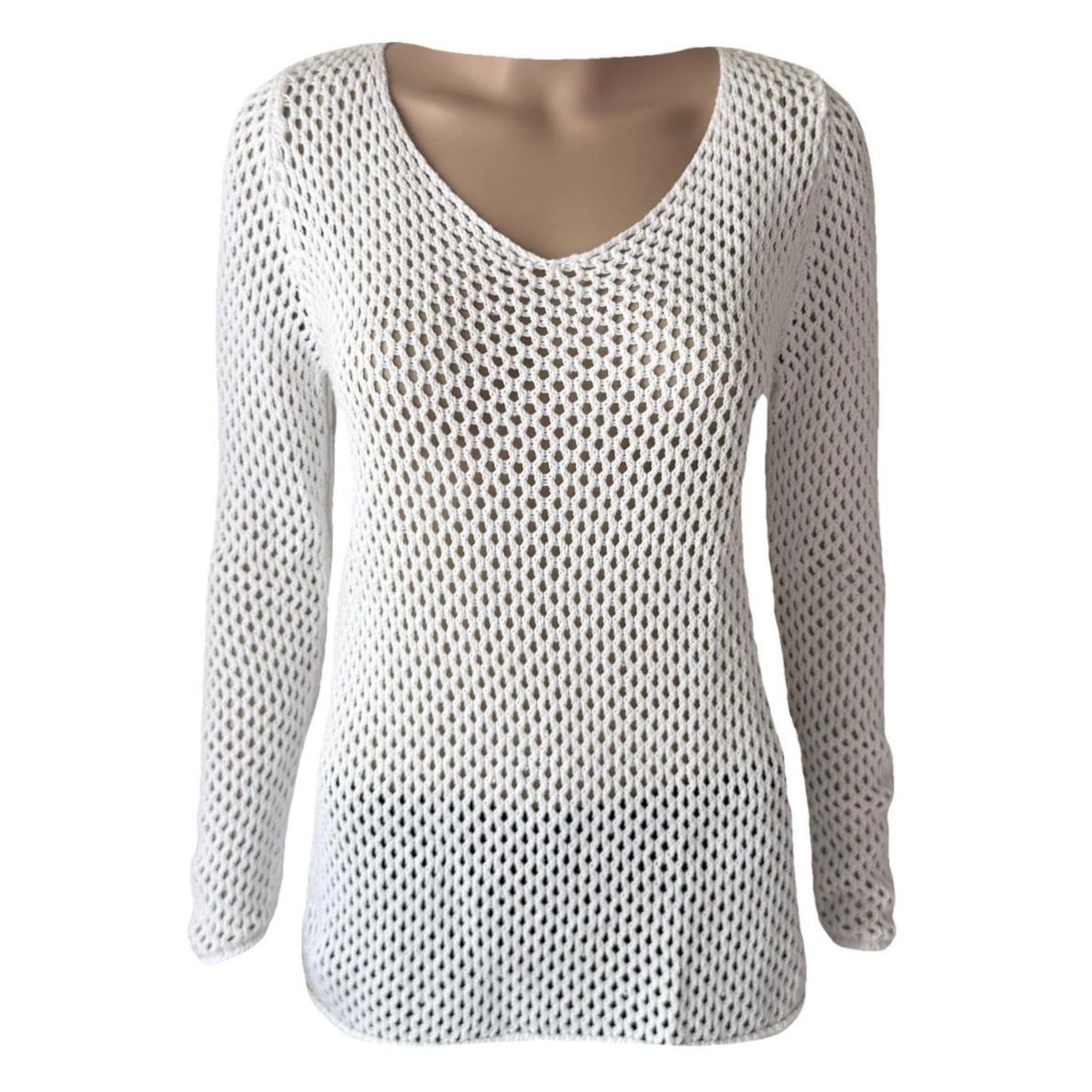 Maglioni & Felpe: BRUNO MANETTI Lochstrick Pullover 🤍 – Usato da Zürich venduto da ClosetQueen