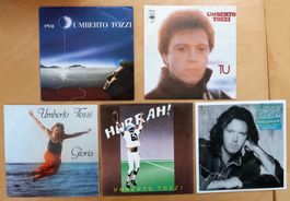 UMBERTO TOZZI - 5 VINYL SINGLES (VG bis NM)