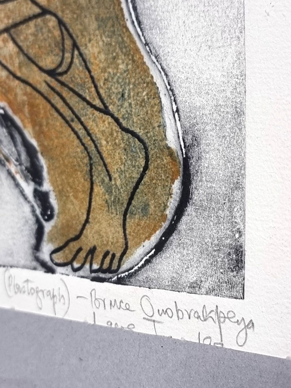 Gemälde: Bruce Obomeyoma Onobrakpeya – Neu (gemäss Beschreibung) aus Zürich von Zuerichparis08 4