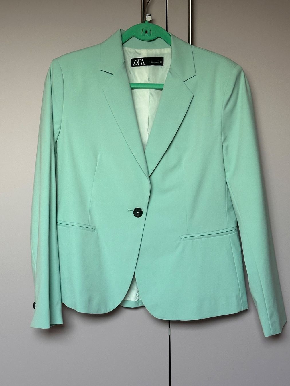 Zara Giacche: Zara Blazer hellgrün Gr. 42 – Nuovo (secondo la descrizione) da Hägendorf venduto da Moro143