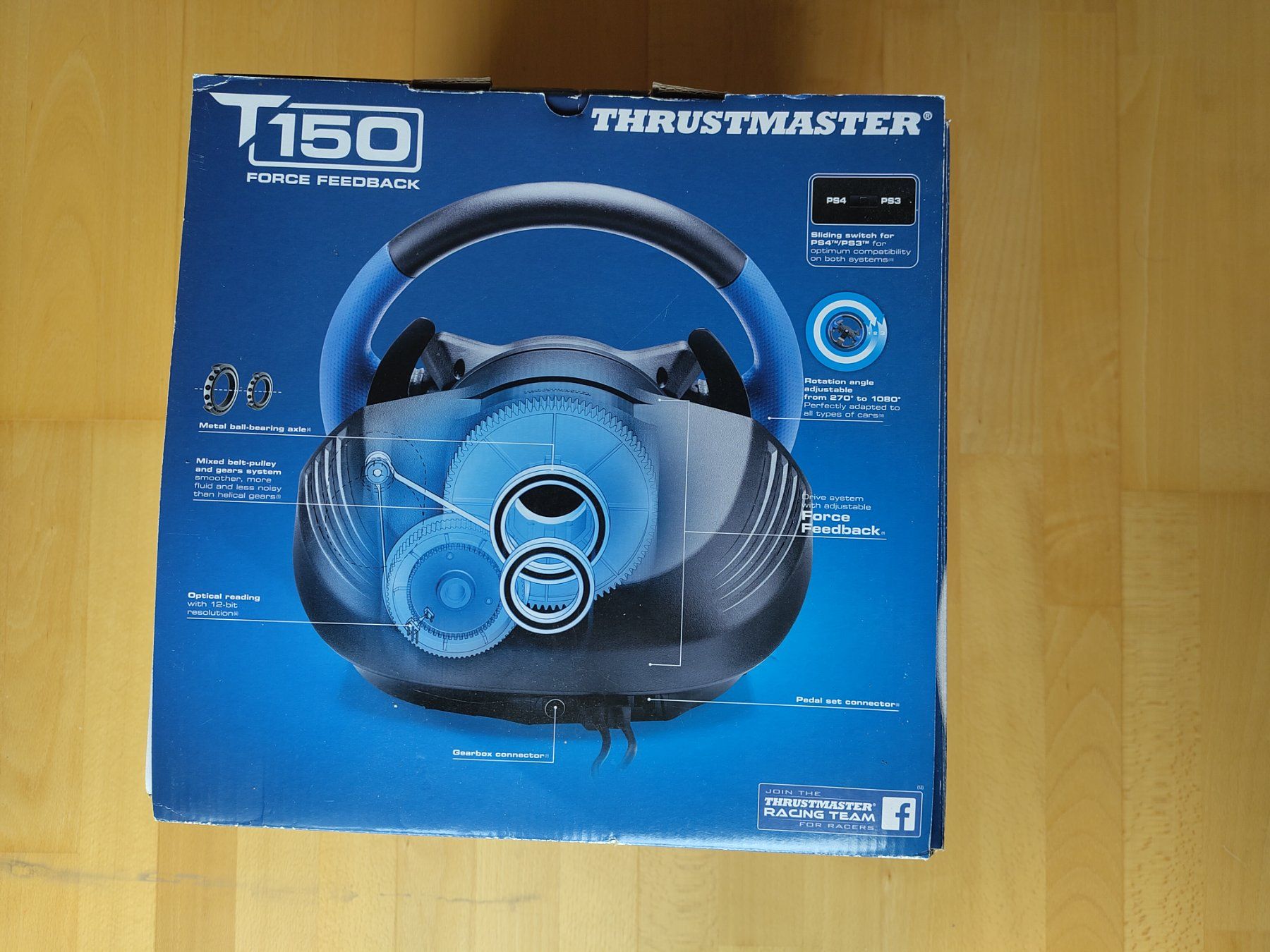 Thrustmaster Controller: Thrustmaster T150 - PS4 & PS3 – Usato da Gümligen venduto da urw_62l5 1